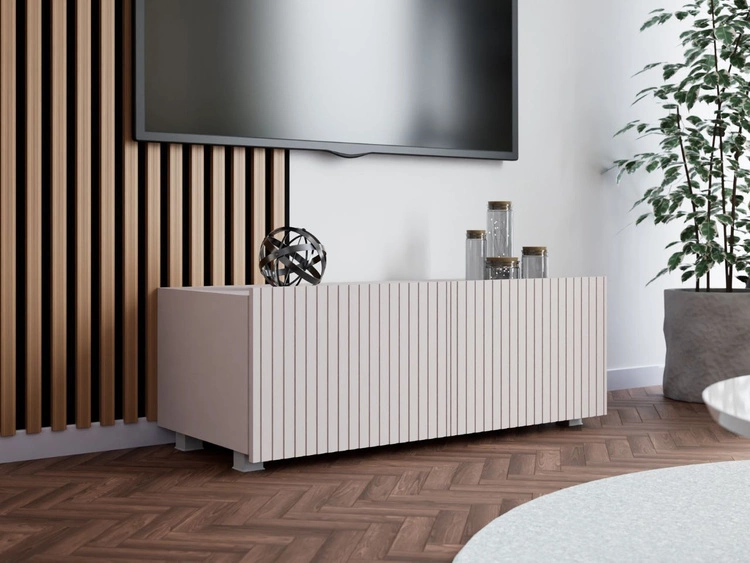 Szafka pod telewizor z drzwiczkami Kioto Kaszmir