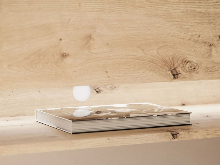 Szafka RTV 180 cm z oświetleniem LED i czarnymi metalowymi nóżkami Aurelie Dąb Artisan