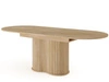 Owalny stół rozkładany 220 cm Passione dąb cremona