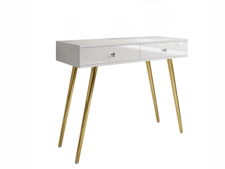 Biały połysk \ Uchwyty \ Złoty