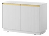 Komoda z drzwiami 104 cm Roland Biały