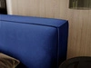 Łóżko tapicerowane z pojemnikiem i stelażem 140x200 Mali Niebieskie