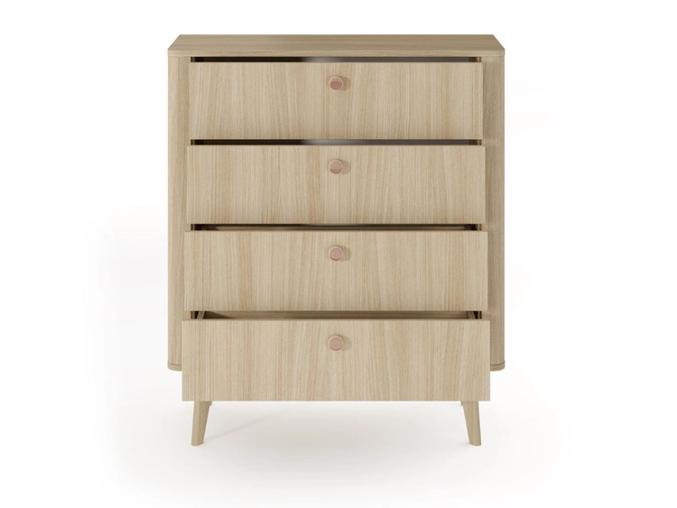 Komoda z czterema szufladami Bilancio Dąb Barista