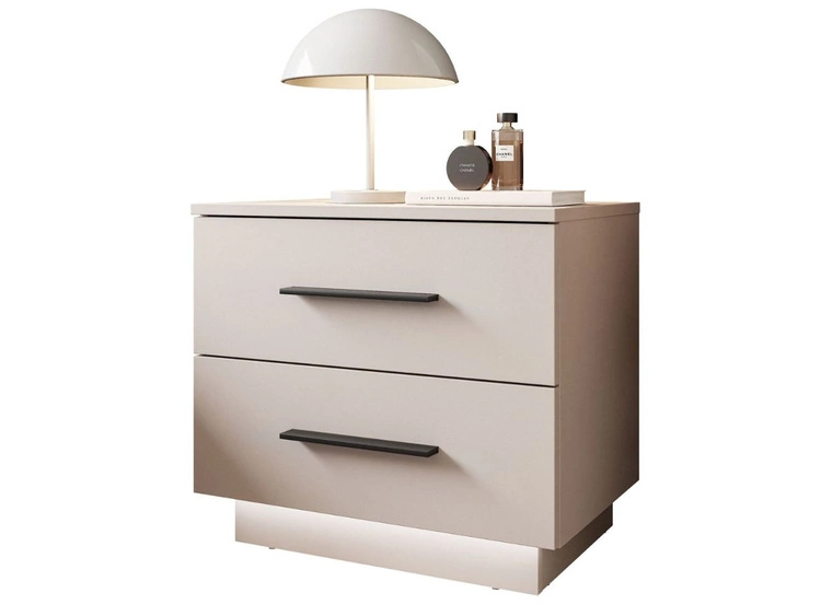 Stolik nocny z dwoma szufladami Nuveo Kaszmir