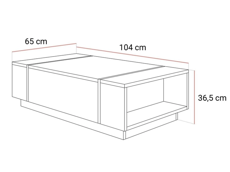 Zestaw mebli do salonu w stylu glamour Lunelie Kaszmir