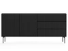 Komoda z drzwiami i szufladami 177 Qualita Czarna