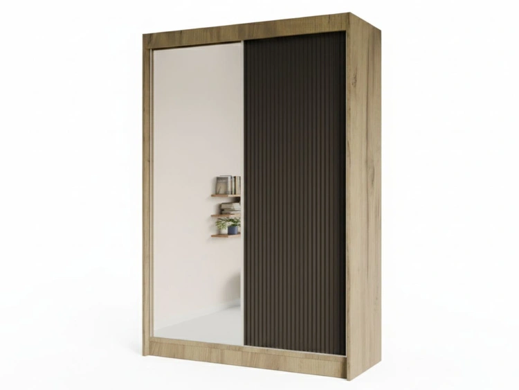 150 cm \ Czarny || Dąb Craft Złoty \ Tak