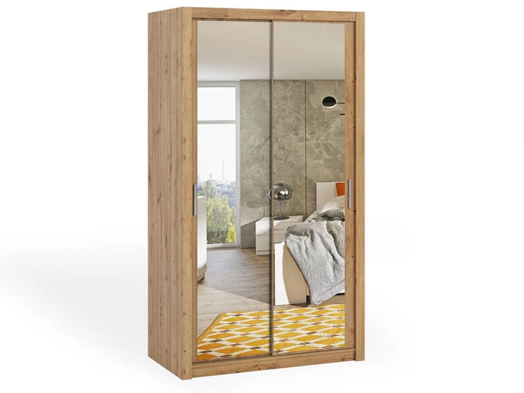 120 cm \ Brązowy \ Tak