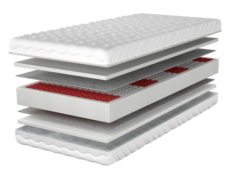 Materac kieszeniowy multipocket z pianką poliuretanową Verano 160x200