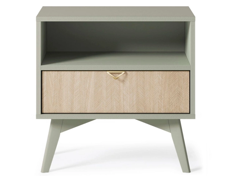 Stolik nocny z szufladą Modena Eukaliptus