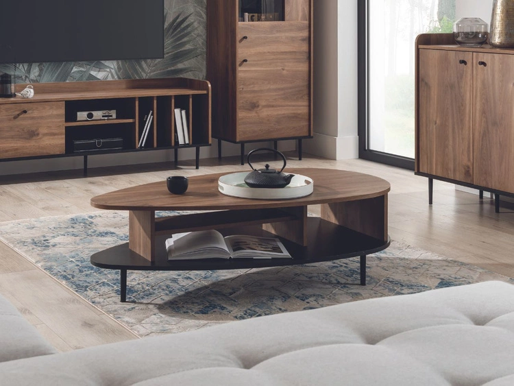 Stolik kawowy Vasa Brązowy