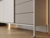 Komoda z drzwiami i szufladami 153 cm Sorano Beżowa