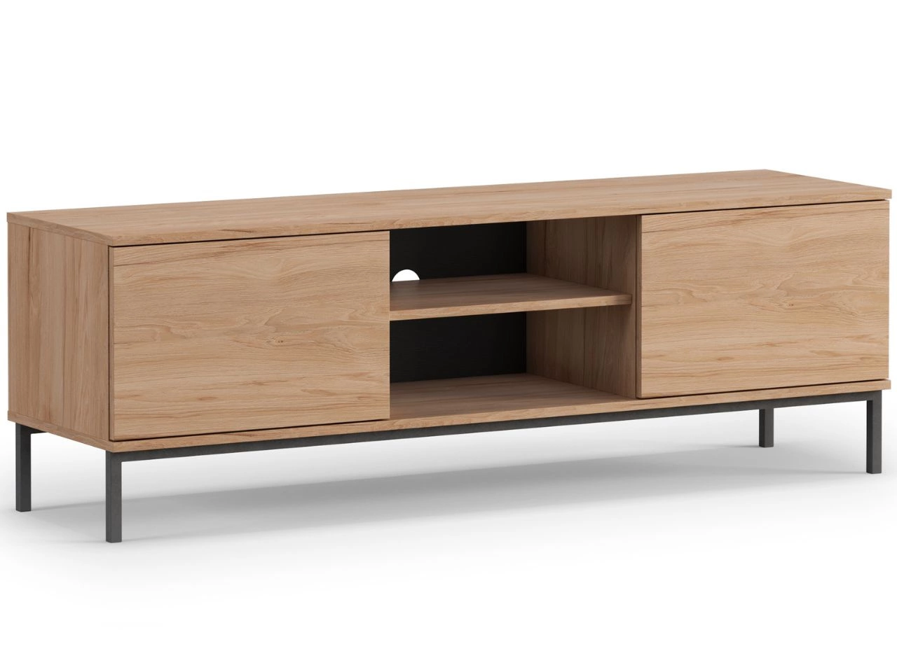 Szafka pod telewizor z drzwiczkami Soroko Hikora