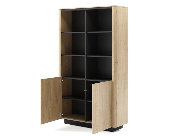 Zestaw mebli do salonu Fascino Dąb Cremona, czarny