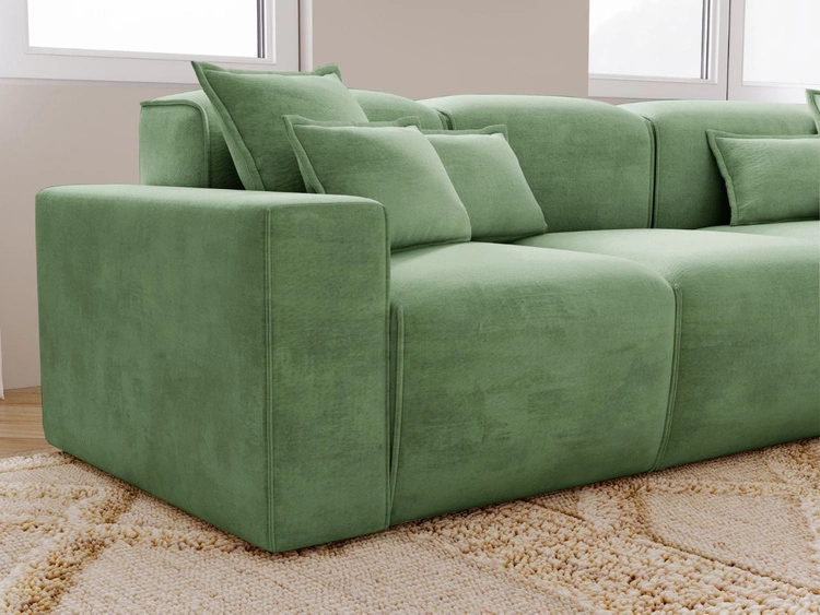 Narożnik L Prawy Leni Zielony