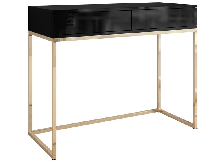 Czarny połysk \ Push to open \ Złoty