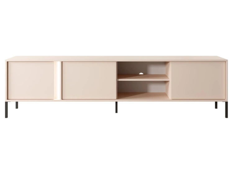 Szafka pod telewizor z drzwiczkami 203 cm Dego Beżowa