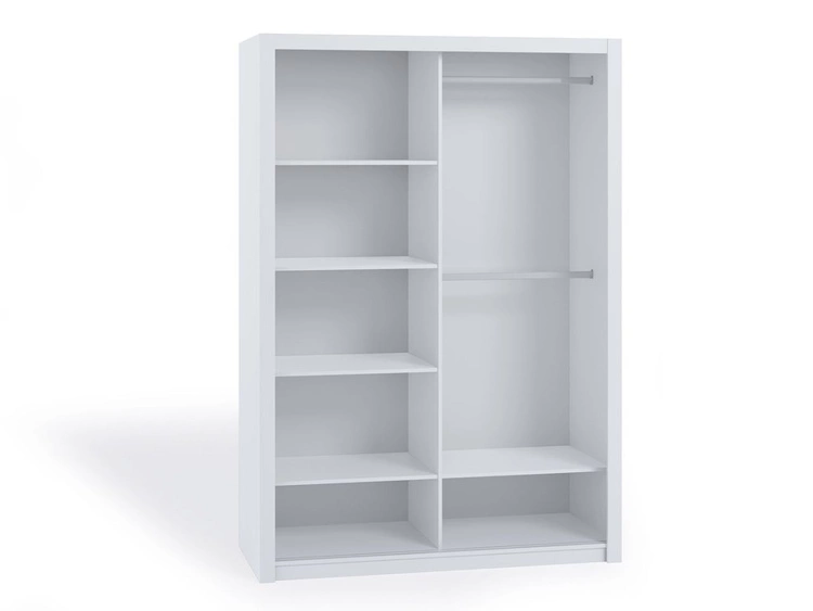 Szafa dwudrzwiowa z drzwiami przesuwnymi 120 Bino Brązowa