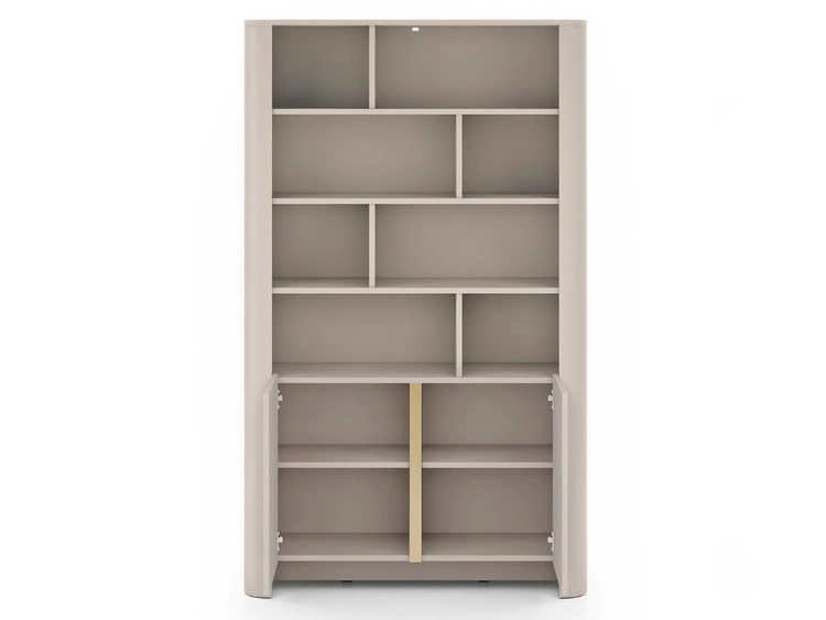 Zestaw mebli do salonu ze złotą listwą dekoracyjną Brillo Kaszmir