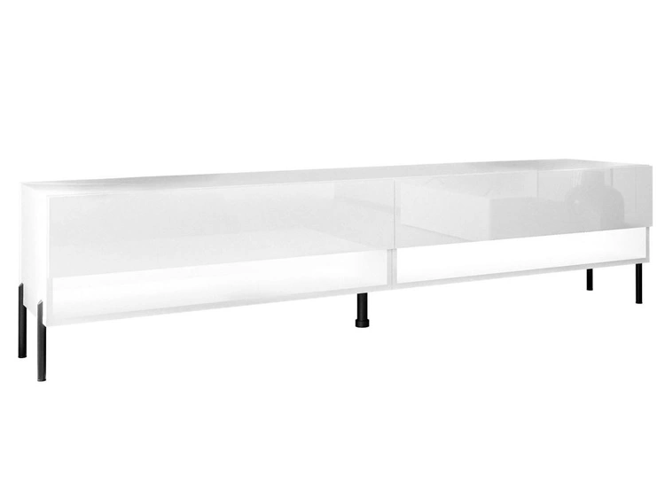 Biały połysk \ Czarny