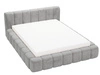 Łóżko tapicerowane z pojemnikiem na pościel 140x200 Ibiza Szare