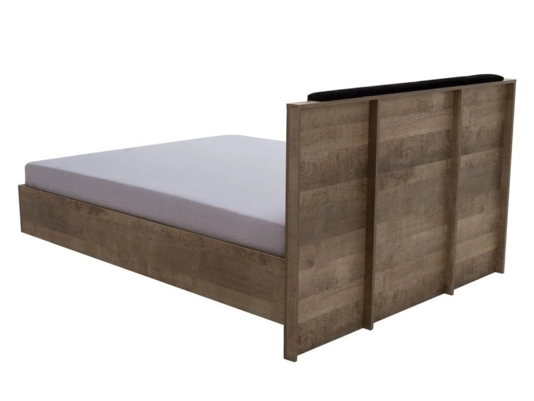 Łóżko drewniane 160x200 Denis Dąb Sand Grande, Matera