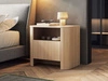 Stolik nocny z szufladą do sypialni Brillo Dąb Vicenza