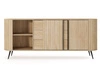 Komoda z drzwiami przesuwnymi 200 cm Passione Dąb Cremona