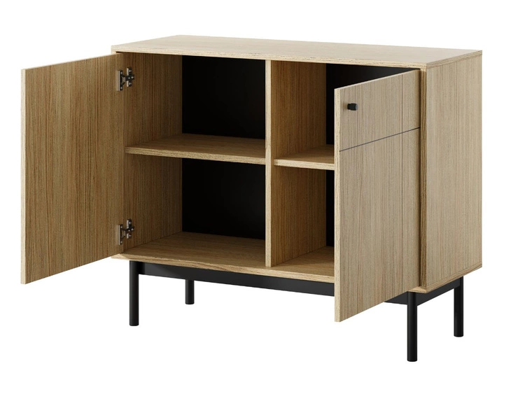 Komoda z drzwiami 104 cm Julio Dąb Linea
