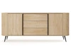 Komoda z drzwiami przesuwnymi 200 cm Passione Dąb Cremona