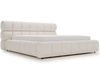 Łóżko tapicerowane z pojemnikiem i stelażem 120x200 Mellow Beżowe