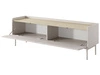 Szafka pod telewizor z drzwiczkami 153 cm Abios Beżowa, Dąb Scandi