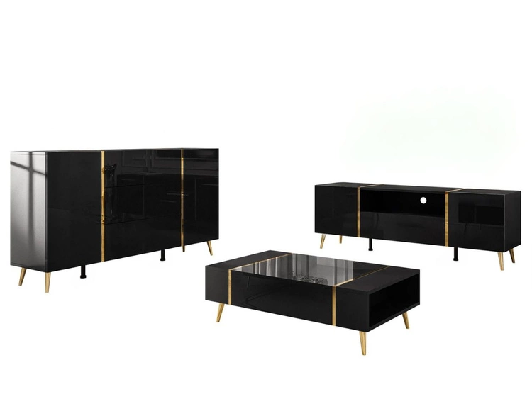 Czarny \ 13 cm \ Push to open