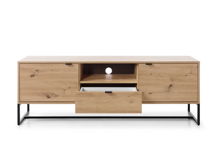 Szafka pod telewizor z szufladami i drzwiczkami Anime Dąb Artisan