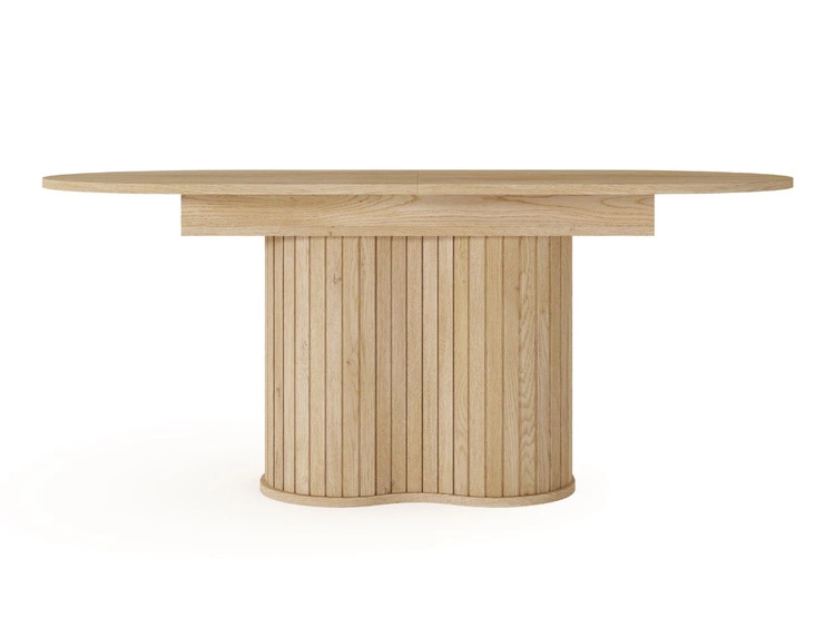 Owalny stół rozkładany 220 cm Passione dąb cremona