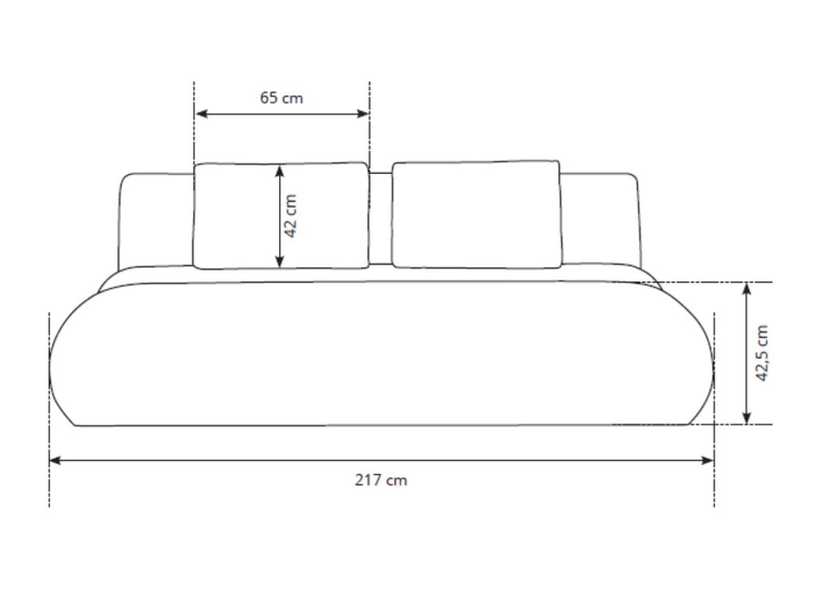 Kanapa z regulowanym oparciem, funkcją spania i pojemnikiem Figo Beżowa