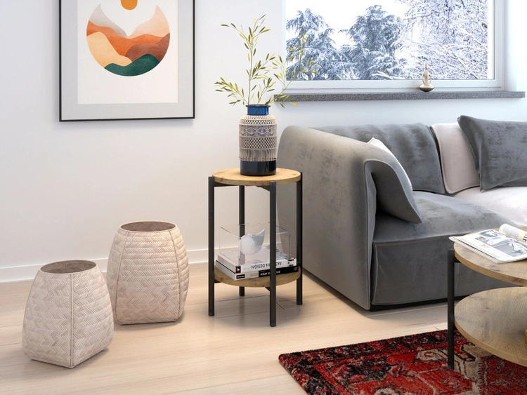 Stolik boczny Sevilla Brązowy