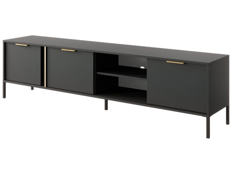 Zestaw mebli do salonu 2 Drino Antracyt