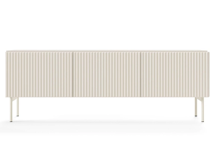 Szafka RTV z trzema drzwiami Qualita Kaszmirowa