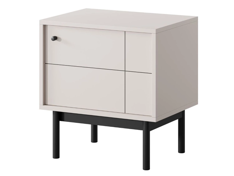 Stolik nocny z drzwiczkami Julio Kaszmir