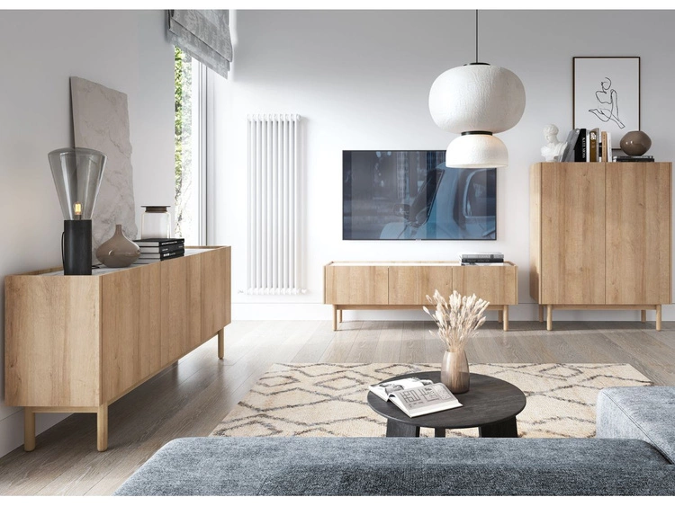 Zestaw mebli do salonu Braha Dąb Riviera