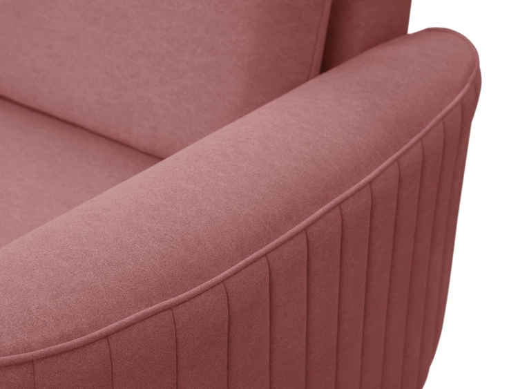 Narożnik L Prawy z funkcją spania i pojemnikiem Limon Czerwony