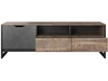 Szafka pod telewizor z szufladami i drzwiczkami Denis Dąb Sand Grande, Matera