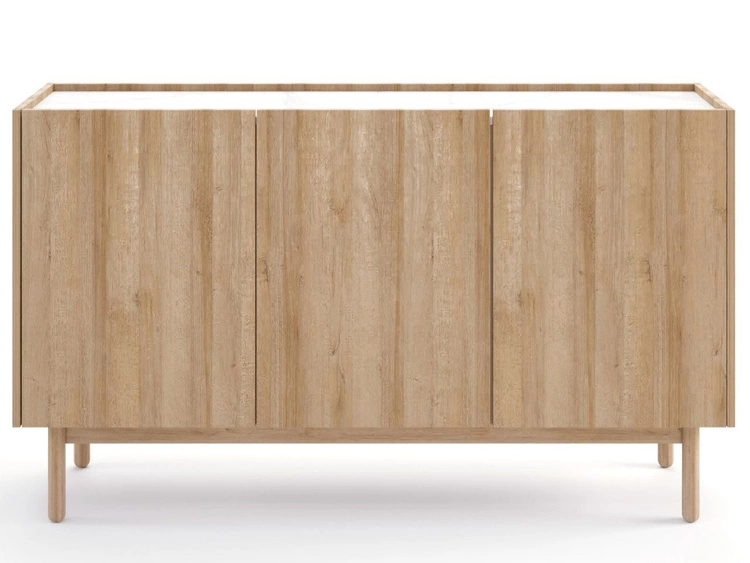 Komoda z drzwiami wysoka Braha Dąb Riviera