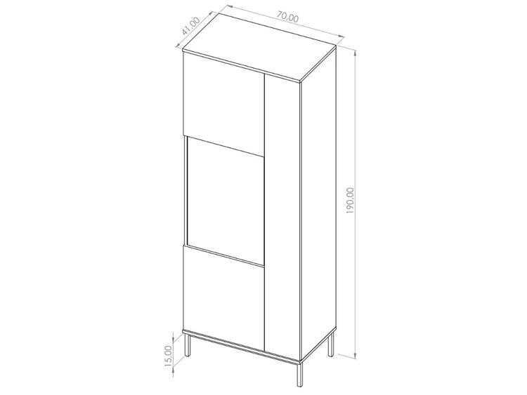 Zestaw mebli do salonu Soroko Czarny