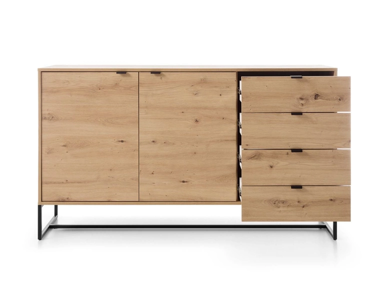 Komoda z drzwiami i szufladami Anime Dąb Artisan