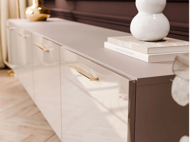 Szafka RTV wisząca pod telewizor z drzwiczkami 200 cm Noaé Kaszmir