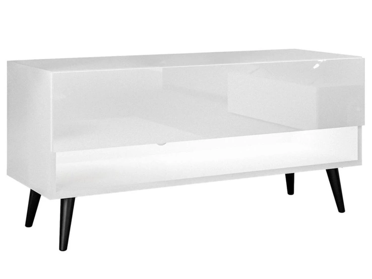 Biały połysk \ Czarny