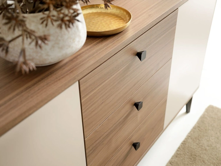 Zestaw mebli do sypialni Arelis Kaszmir, Orzech Royal