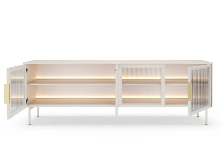 Szafka RTV z czterema drzwiami Lumina Kaszmir